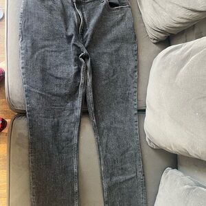 Abercrombie & Fitch Black Slim Straight Jeans